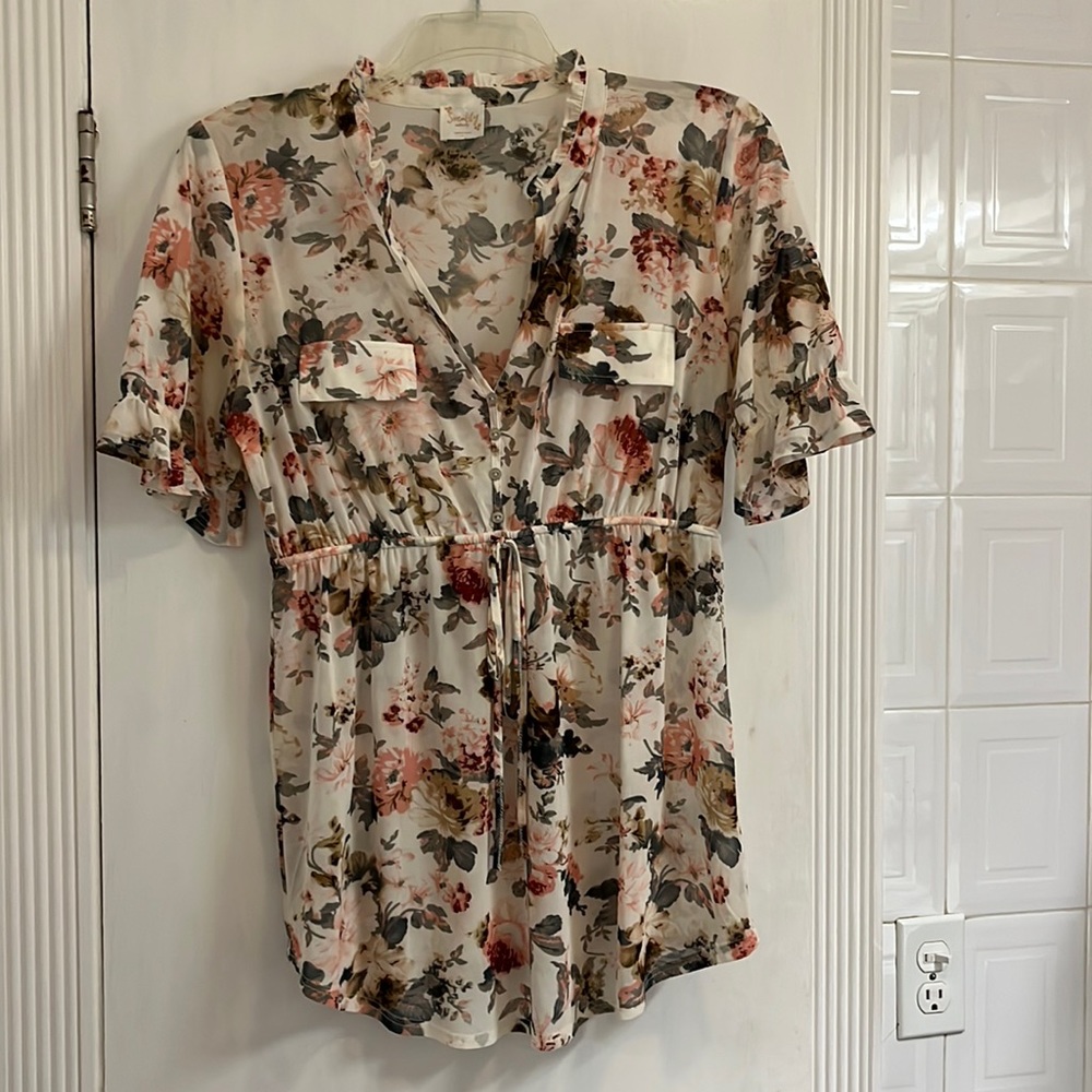 Maternity Sheer top